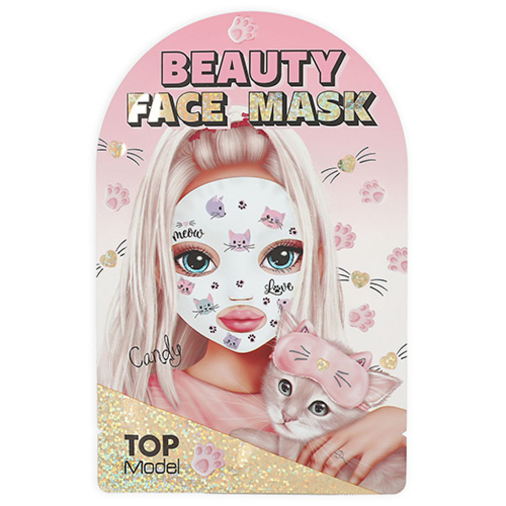 Top Model ASST | Beauty Face Mask Top Model, Candy - svetlo ružová